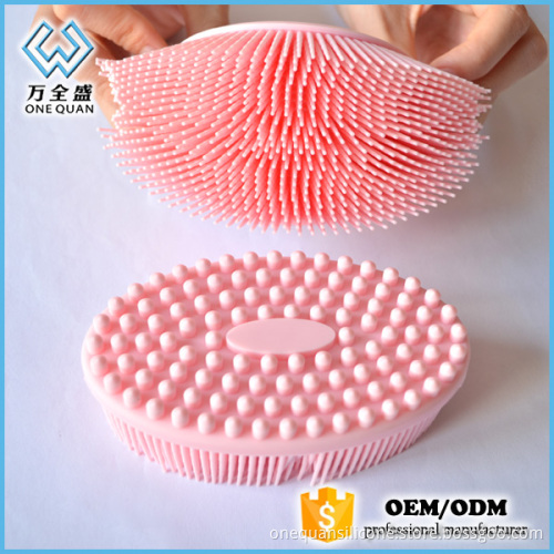 Powerful promotional gift silicone makeup body brush facial cleansing brush